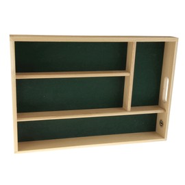 APOLLO Cutlery Tray, Natural Wood, 34x24x4.6