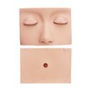 Lash Mannequin Head with 3 Pairs Replaceable Eyelid Silicone Eyelash