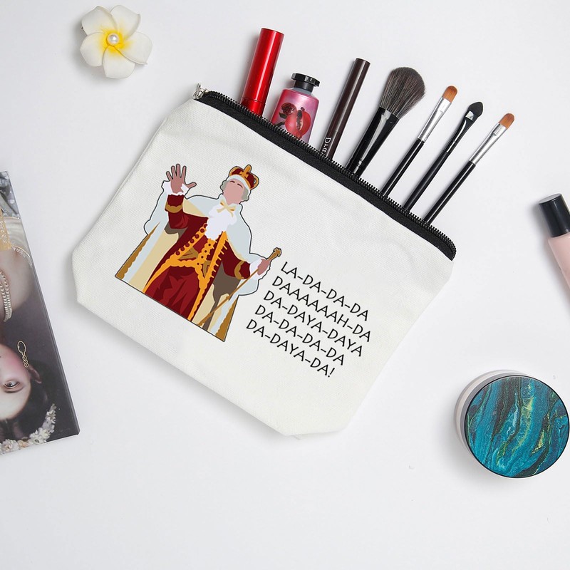 WZJHCL King George Makeup Pouch Bag Hamilton Cosmetic Kit Bag