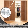 Yaocom 8 Pack 4 Set Sliding Closet Door Roller Kit