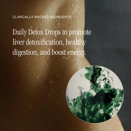 Juna Chlorophyll Liquid Drops, 3X Potency Concentration - Detox, Debloat, Cleanse, Internal Deodorant, Energy & Cellular Support Supplement - Fresh Minty Lemon Taste