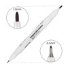 KOMBIUDA Tattoo Eyebrow Pen Set 0.5mm 1.0mm Dual Tip Markers