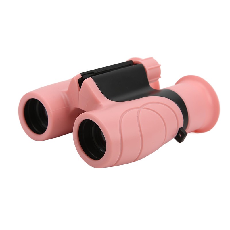 Kids Binoculars 8X Magnification Natural Rubber Glass Optical Lenses Durable