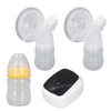 Electric Double Breastfeeding Pump 5 Levels Suction Less Noise Rechargeable