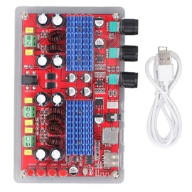 Subwoofer Amp Board 60W+60W+100W 2.1 Channel TPA3116 Chip Bluetooth AUX Input DC12‑24V XH‑M560 Bass for Wireless Speaker