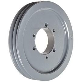 Gates QD2/3V6.50 QD Super HC Sheaves, 3V Section, 6.50" OD, 2 Groove, 1-3/32" Face Width, 1-5/8" Bore