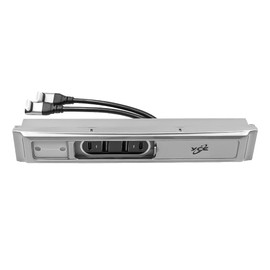 NUZAMAS Compatible with Model Y USB Hub Type-C Docking Station with 27W PD Fast Charge Port and LED Light Docking Station of Center Console Smart Sensor Automobile Accessories