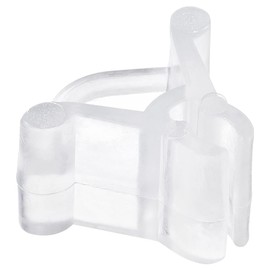 TOP-VIGOR Pflanzen-Veredelungsklammer, 2,2 mm, spezieller Tomatensämling, transparenter Clip, Auberginenklemme, Steckverbinder, Gartenwerkzeuge, verstellbare Pflanzenclips zur Unterstützung von