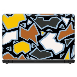 It's A Skin 15.6 inch Laptop Notebook Skin Vinyl Sticker Cover Decal Universal fit for 15.6" (May Require Trimming) HP Lenovo Apple Mac Dell Compaq Asus Acer/Pop Art Stained Glass