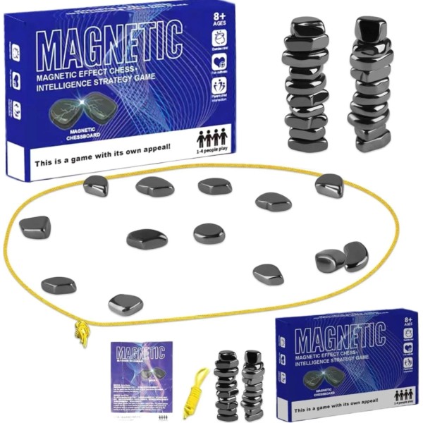 Magnet Game with String Travel Size - Magnetic Chess Set
