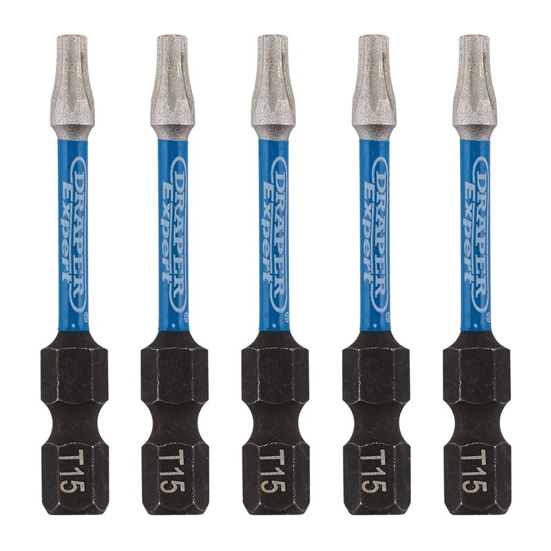 Draper Expert TX-Star Torx 1/4 Inch Hex Key Set (5-Pieces)