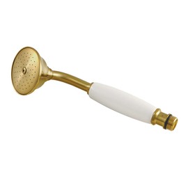 Kingston Brass K105A7 Victorian Hand Shower Head, Brushed Brass
