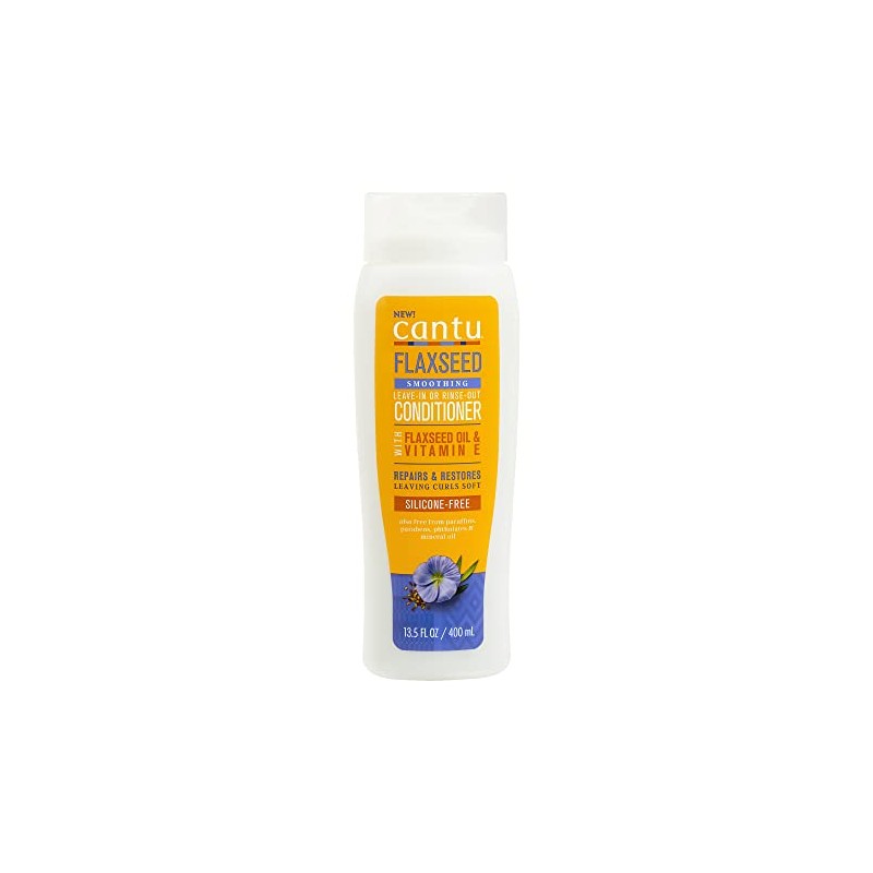 Cantu Flaxseed Conditioner Leave-In Or Rinse-Out 13.5 Ounce