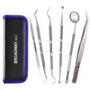 Professional Dental Tools Kit, Dental Oral Kit with Pouch (7