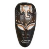 Kunsthandwerk Asien Elephant Mask, Wood, 20 cm, Handmade, Elephant Mask,
