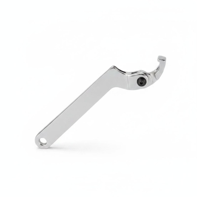 Adjustable Hook Spanner Wrench for Metal Fasteners – Chrome Vanadium