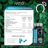 VITO - NAD+ con Resveratrol y Coenzima Q10-60 Cápsulas Veganas