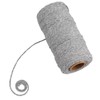 jijAcraft Gray Twine String, 328 Feet Soft Cotton Butcher Twine