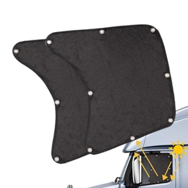 2pcs Side Window Sun Shade for Semi-Truck,Semi Truck Window Shades Truck Accessories, Interior UV Protection, Easy Install - Keep Cool & Comfortable, Refer to description