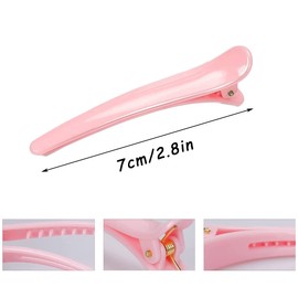 30 PCS Hair Sectioning Clips,Duckbill Non-slip Hair Clip Hairdressing Clips for Women and Girls All Hair Types