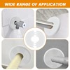 Aifeier ET 5pcs Round Wall Split Flange, Buckle Design Escutcheon