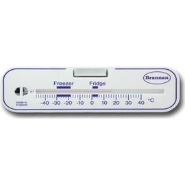 Brannan Horizontal Fridge Freezer Thermometer