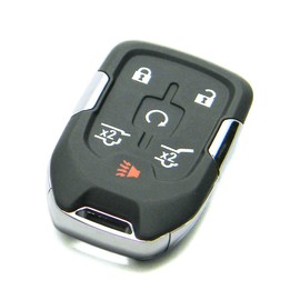 OEM Electronic 6-Button Smart Key Fob Remote Compatible with GM SUVs (FCC ID: HYQ1AA, P/N: 13529634, 13580802, 13580804)