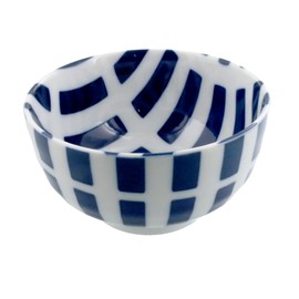 Tableware East Okonomi-don, 5.1 inches (13 cm), Scandinavian Pattern, Lightweight Tableware, Repeat