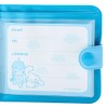 Sanrio Cartera de vinilo, Blue, 9cm x 9cm x 1.5cm,