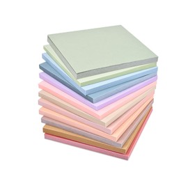 Valtiner Sticky Notes 3”x3”, 12 Colors Vintage Self-Stick Note Aesthetic, 12 Pads, 50 Sheets/Pad Total 600 Sheets, Easy to Post for School Office Desk Accessories Desk Supplies (Vintage Morandi)