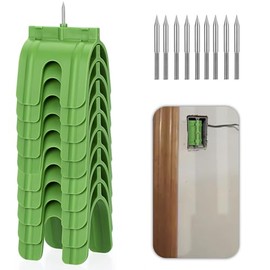 Sumnacon 10 Packs Outlet Marker for Drywall Installation, Drywall Marking Tool for Electrical Outlets, ABS Plastic Electric Wire Protection, Orange (10, Green)
