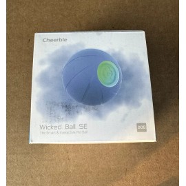 Cheerble Wicked SE Smart Automatic Interactive Dog Toy Ball Blue New