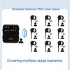 Generic Bluetooth Transmitter Receiver, Bluetooth 5.4 Transmitter with LED Display,