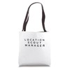 Location Scout Manager / Film Location Scout Managers Font Tote
