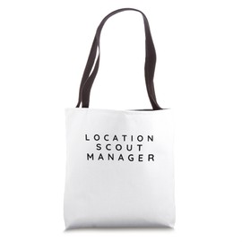 Location Scout Manager / Film Location Scout Managers Font Tote Bag