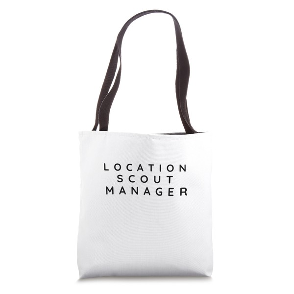 Location Scout Manager / Film Location Scout Managers Font Tote