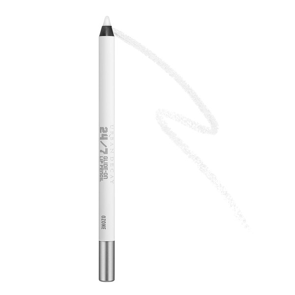 Urban Decay 24/7 Glide-On Lip Pencil, Ozone - Clear - Long-Lasting, Waterproof Lip Liner - Prevents Feathering - Moisturizing Vitamin E, Jojoba Oil & Cottonseed Oil