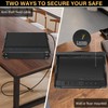 Upgrade Biometric Gun Safe for 3 Pistols, Quick Access Firearm