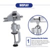 Universal Table Vise with 360 degrees Swiveling Head Clamp for