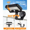 LIFENGSOLER Magnetic Solar Lights Outdoor with Motion Sensor, 92LEDs 600