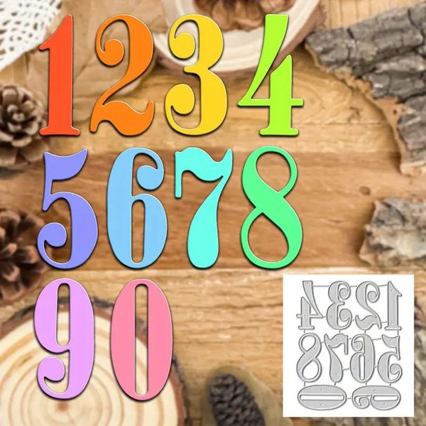 Christmas Numbers Letter Metal Die Cuts,Spring Sunflower Frame Leaf Cutting