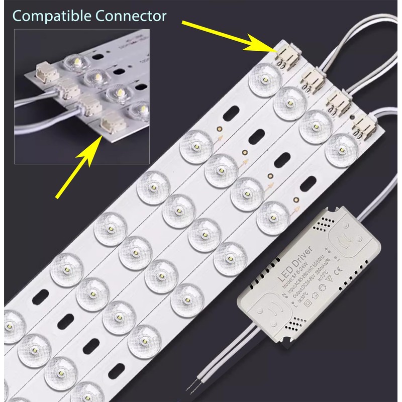 LED Driver 8-24W for Single Color Ceiling Strip Spot Light