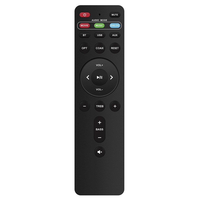 Replace Soundbar Remote fit for Bestisan BYL MEGACRA Norcent Sound