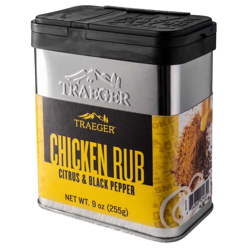 Traeger Pellet Grills SPC170 Chicken Rub with Citrus and Black