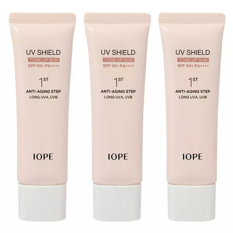 IOPE 아이오페 유브이 쉴드 톤업 선 선크림 UV SHIELD 50ml
