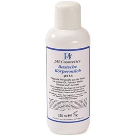 Basic Body Milk pH 7.5, Body Lotion Cream After Basic Bath, pH Cosmetics, 250 ml