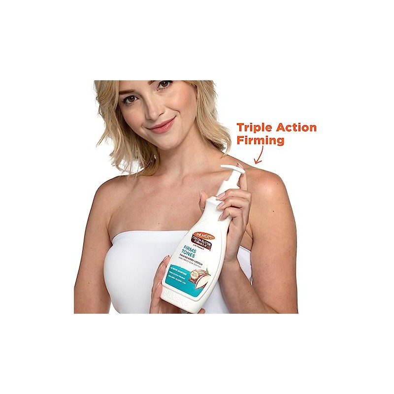 Palmer's Cocoa Butter Formula Loción Corporal Reafirmante con Q10, Colágeno