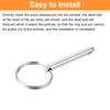 sourcing map 5Pcs 6mmx38mm Quick Release Pins, 316 Stainless Steel