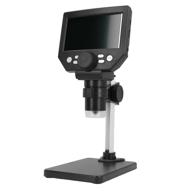 Digital Microscope 4.3in LCD 10MP Electronics Repair Soldering Coin Camera