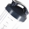 2X 32oz Cups with Flip-Top to-Go-Lid Replacement for NutriBullet 600w/900w